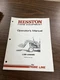 Hesston L-330 Loader Operators Manual