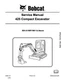 Bobcat 425 Compact Excavator Service Shop Repair Manual 6904866
