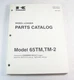 Kawasaki 65TM 65TM-2 Wheel Loader Cummins B5.9-C Parts Manual 65C2-4101 65C34501
