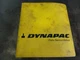 Dynapac CC-10 Vibratory Asphalt Compactor Operators Parts and Maintenance Manual