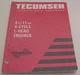 TECUMSEH TECHNICIAN'S HANDBOOK  3  TO 11 HP L - HEAD ENGINES 1998 BOOK
