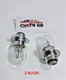  HEADLIGHT BULBS (2) FOR JOHN DEERE 12V,35/35W JD850,950,1050,1250,1450,1650