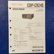 SONY CDP-CX240 Service Manual Original Paper OEM Repair Guide - USA