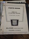 Oliver Super "99" HC and Diesel Tractors Part's Book