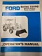 SE4541 Ford 7209Q Series Quick Attach Farm Loader Operator's Manual