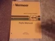 VERMEER PARTS MANUAL SW25 T SILAGE WRAPPER PMAP94-2 SERIAL NO. 162 UP