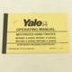 Yale MTR005-E, MTR007-E, MPC060-E, MPC080-E Forklift Operating Manual