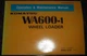 KOMATSU WA600-1 WHEEL LOADER OPERATION & MAINTENANCE MANUAL BOOK S/N 10759-UP