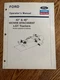 Ford 42" & 48" Mower Attachment LGT Tractors 9809205 & 9809206 Operator's Manual