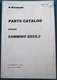 KAWASAKI 80ZV-2 CUMMINS QSC8.3 ENGINE PARTS MANUAL BOOK CATALOG S/N 26850045-UP
