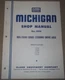 CLARK MICHIGAN RDS-11000 SERIES DRIVE STEER AXLE SERVICE SHOP REPAIR MANUAL 1994