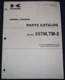 KAWASAKI 65TM 65TM-2 WHEEL LOADER PARTS CATALOG MANUAL S/N 65C2-4101- 65C3-4501-