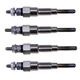 4PCS Glow Plugs For Kubota Z482 B7510HSD B7510HSDTR B7610HSD B7800HSD BX1500D