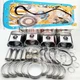 Gasket &Piston&Ring &Bearings &Washer for Komatsu 4D95 4D95S-W-1 Engine PC60-5