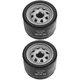 "Oil Filter 2 Pack Compatible with Kawasaki FR730V FX730V FR691V Engines"