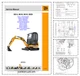 JCB 8014 8016 8018 8020 Mini Excavator Service Manual 9803/9350 PDF