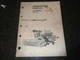 ORIGINAL 1977 SPERRY NEW HOLLAND TR 70 COMBINE OPERATOR'S MANUAL 