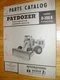 International Hough D-100B PARTS MANUAL BOOK CATALOG PAYDOZER WHEEL BULLDOZER