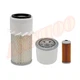 New Filter KIT AIR/FUEL/OIL FITS Yanmar Tractor YMG1800 YMG1800D YM186 YM186D