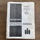 INTERNATIONAL 886 986 1086 1486 1586 HYDRO 186 TRACTORS OPERATORS OWNERS MANUAL