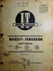 Massey-Ferguson TO35 F40 MF35 MF204 MF35D MH50 MHF202 Tractor I&T Service Manual
