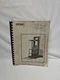 CROWN SP 3000 TL TT SERIES SERVICE PARTS MANUAL FORKLIFT