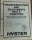 Hyster Troubleshooting and Adjustments with a Computer 897830 2200 SRM 597