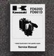 620 661 Engine Service Manual Kawasaki FD620D FD661D VTwin 20HP + Supplement M