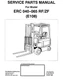 Yale ERC040-065RF-ZF E108 Forklift Parts Catalog Manual PDF