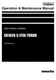 Komatsu SK1020-5 ITA TURBO Skid Steer Loader Operators Manual SN F00678-up