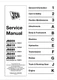 JCB JS200-JS260 Tier 3 Auto Hydraulic Excavator Service Manual Repair Shop Book
