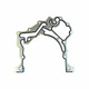 OEM Grade Oil Pump Gasket Fits New Holland T4.75/T4.85/T4.95 N45 Tractor 2830972