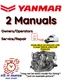YANMAR MARINE 6CH-HTE3 ENGINE MANUAL OWNER SERVICE REPAIR SHOP PDF ON USB
