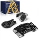 AISIN 3x Engine Motor & Manual Transmission Mount Set for Mazda 3 2004-2009