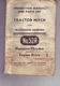 Manual For Tractor Hitch McCormick -Deering No.52R Harvester-Thresher