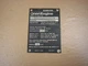 John Deere 420 Garden Tractor Onan B48G 20HP Engine Identification Tag Plate 