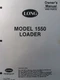 LONG 1550 Loader Tractor Owner, Assembly, Repair & Parts Manual Agricultural