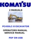 Komatsu PC450LC-8 Hydraulic Excavator Owners Service Shop Operators Manual PDF