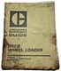 Caterpillar CAT 992B Wheel Loader Lubrication & Maintenance Guide 25K1170-Up