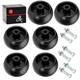 6X Deck Wheels Kit for Ferris IS700Z IS1500Z F50XT F125XT F160Z Deck 52" 48" 44"