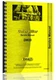 Caterpillar DW20 Tractor Service Manual