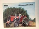 Massey-Ferguson MF 205/210/220 2&4WD Compact Tractor Color Brochure Original '78