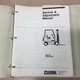 Clark C500 235 GAS SERVICE ADJUSTMENT SHOP REPAIR MANUAL Fork Lift Truck PMA 270