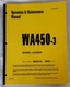 KOMATSU WA450-3 WHEEL LOADER Operation Maintenance Manual S/N WA450-3LE  A30001