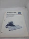 OM New Holland 1116-BF Adapter Frame 1116-H Auger Header Issue 12-93   