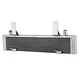 For Chevy GMC 3500 2500 3500HD 2500HD Heavy Duty Transmission Cooler Bar Plate