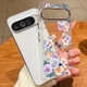 For Google Pixel 10 9 Pro XL 9A 8A 8 Pro ShockProof Clear Soft Flower Case Cover