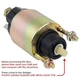 for John Deere Mower F687 F710 F725 F911 Starter Solenoid