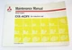 Mitsubishi D3.4DR Diesel Engine Maintenance Manual 4D31 4D31-T 4D32 6D31-T 4DR5