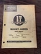 I & T Shop Service Manual # MH-5A Massey Harris ~ Series 21 23 33 44 55+ Tractor